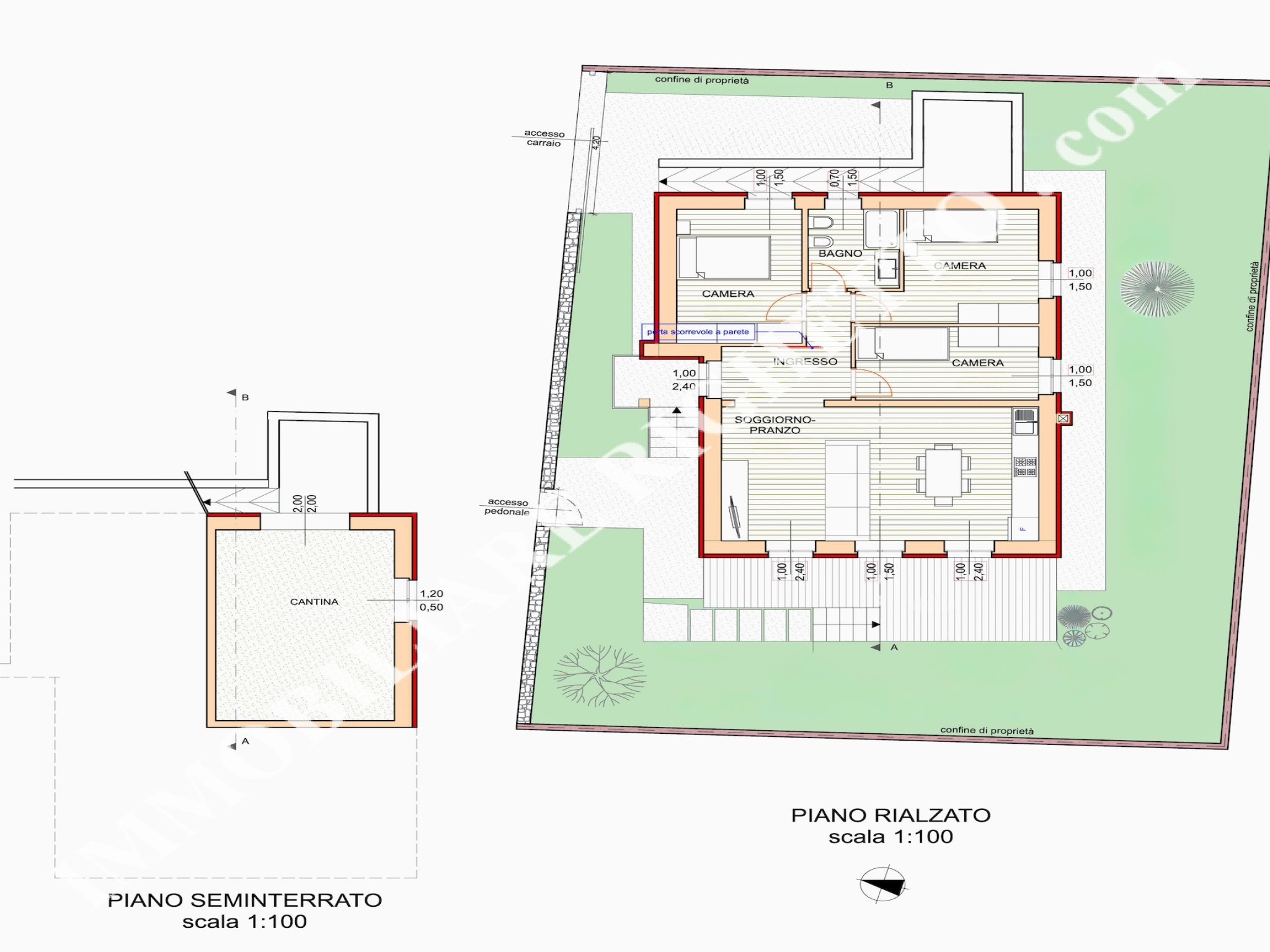 Immobilien zum Verkauf anbieten Neues, freistehendes Haus nur einen Steinwurf vom Zentrum entfernt.