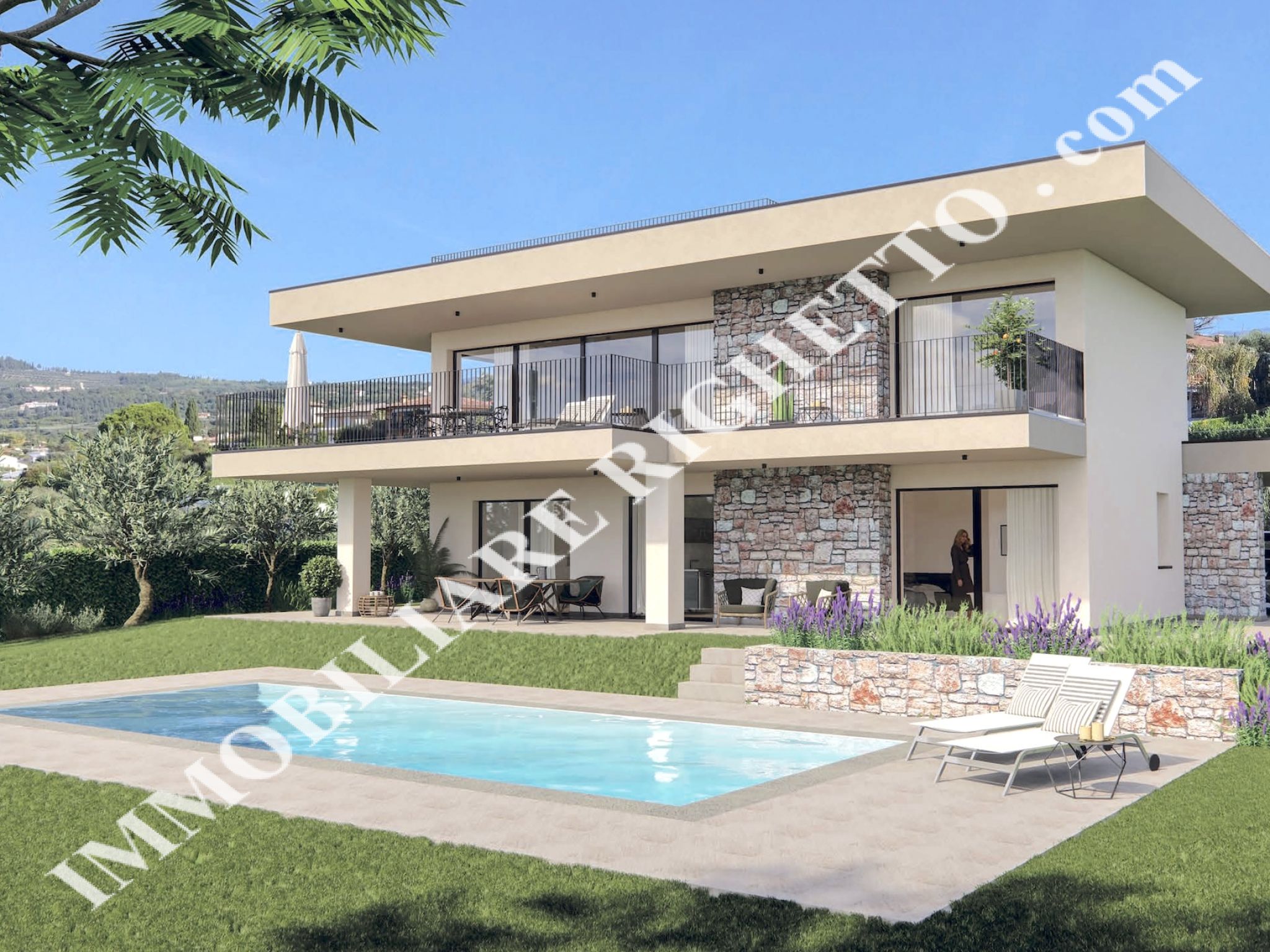 Immobilien zum Verkauf anbieten Hochwertige, moderne Villen mit Privatpool und SEEBLICK