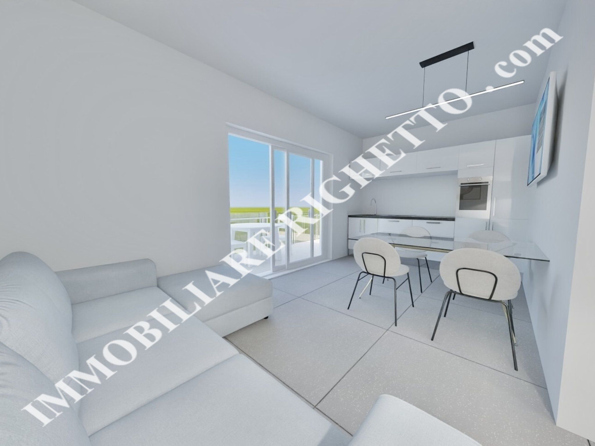 Immobilien zum Verkauf anbieten Neue und Moderne Wohnung, wenige Schritte vom Zentrum entfernt.